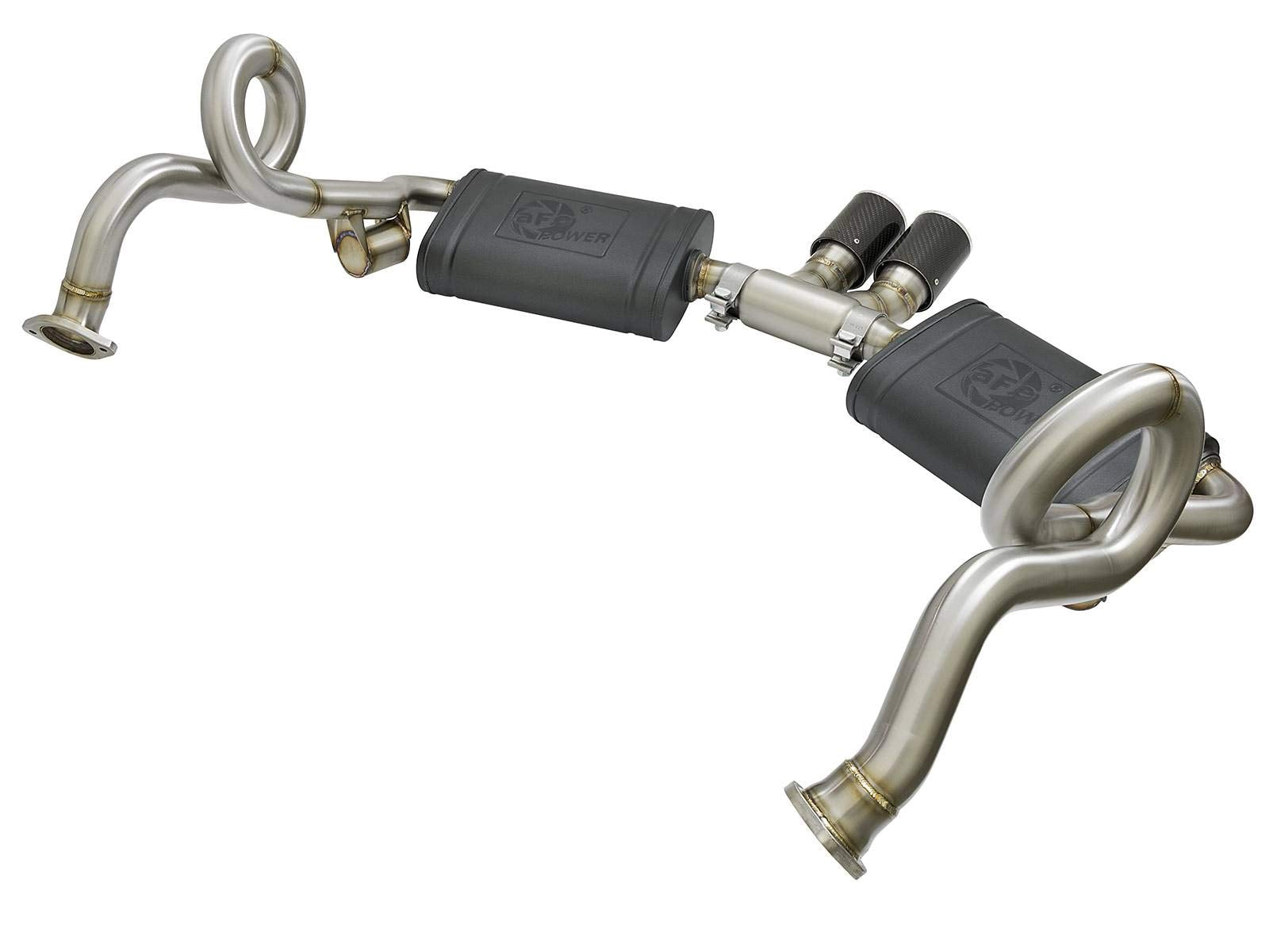 MACH Force-Xp aFe Power 49-36415-C 2" 304 Stainless Steel Cat-Back Exhaust System, 1 Pack