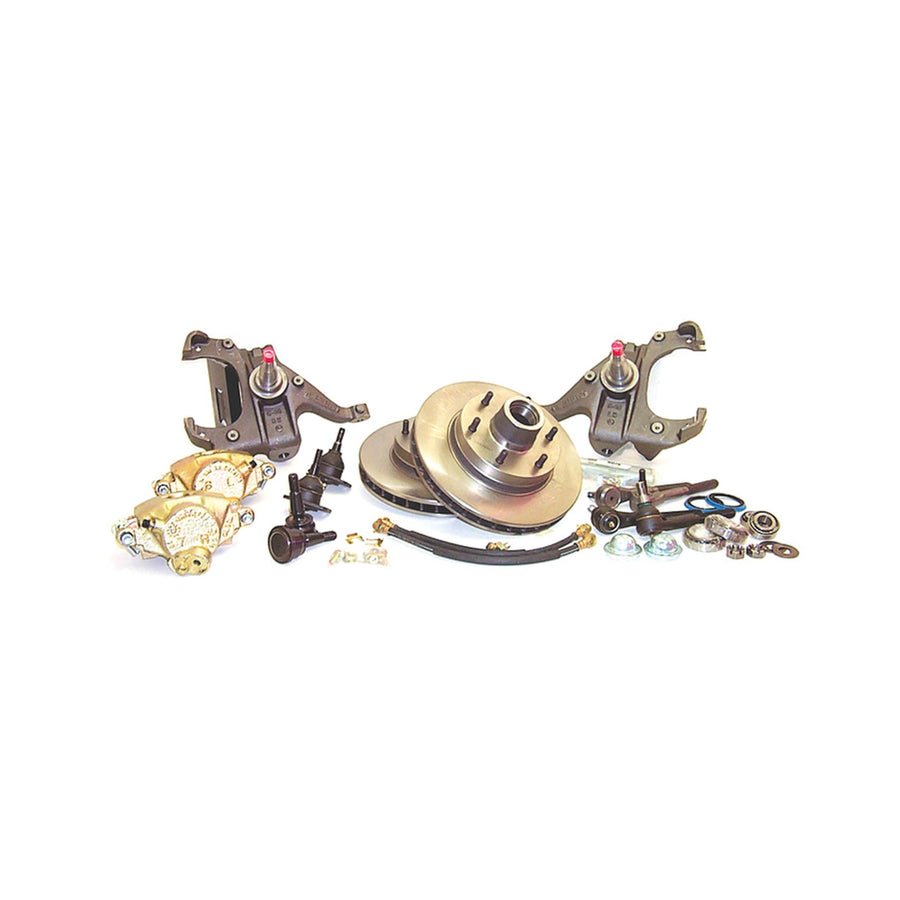 Disc Brake Conversion-6-Lug-2.5-in Drop Spindles Brothers Trucks DBC6LOEDROP Front