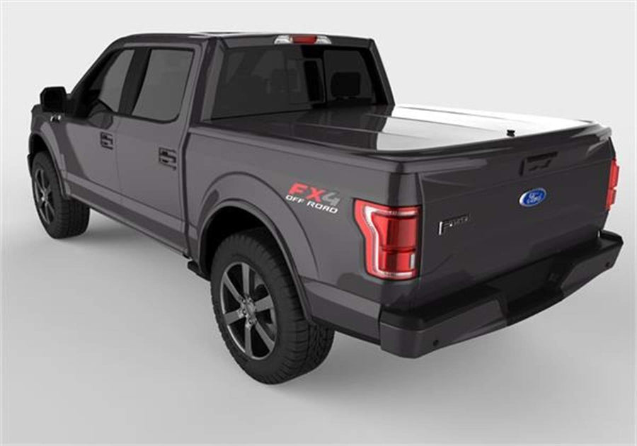 UnderCover RealTruck Lux One-Piece Truck Bed Tonneau Cover | UC2156L-UH | Fits 2015 Ford F-150 (UH - Tuxedo Black) 5' 7" Bed (67.1")