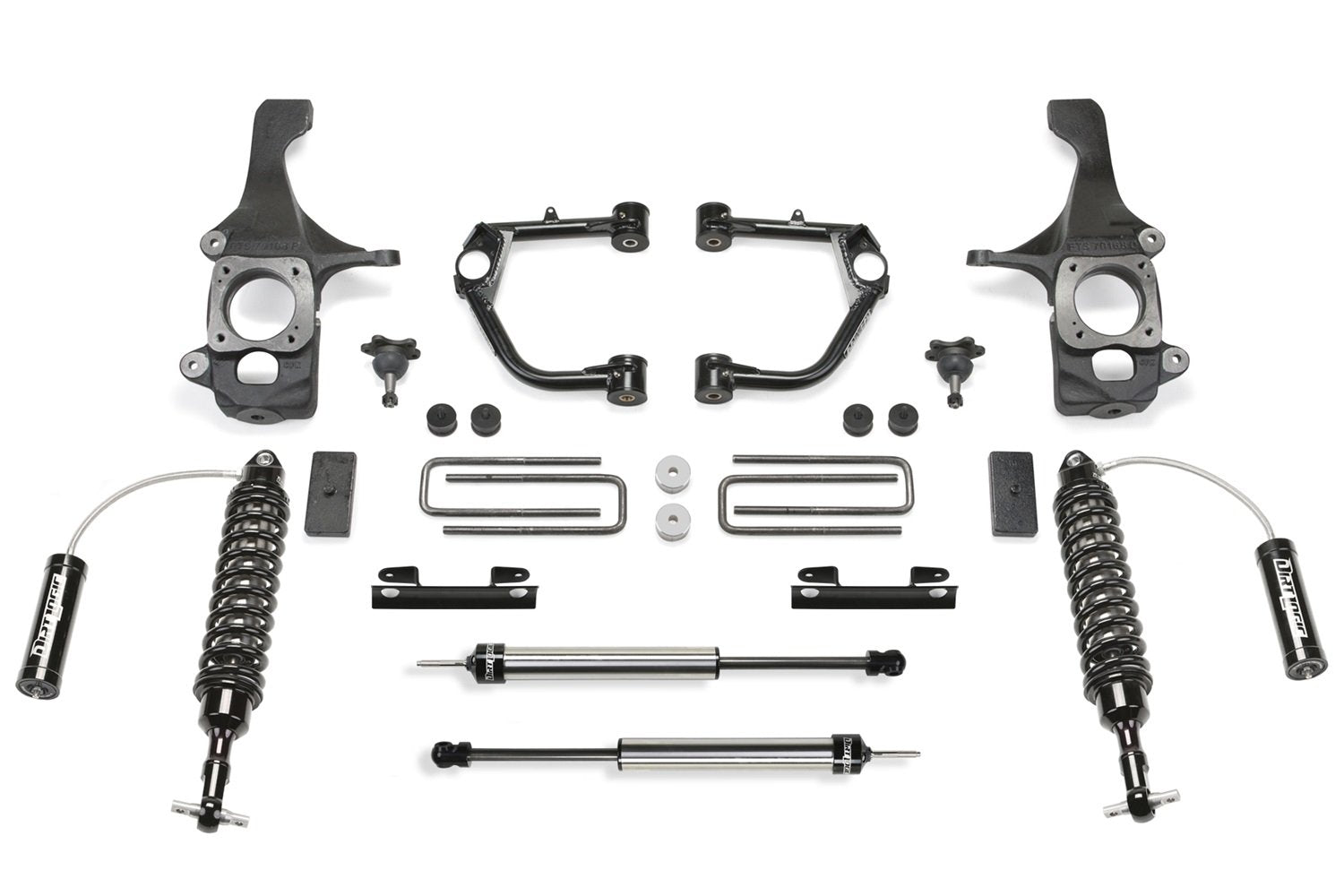 K7051DL Fabtech 4in Lift System w/Shocks