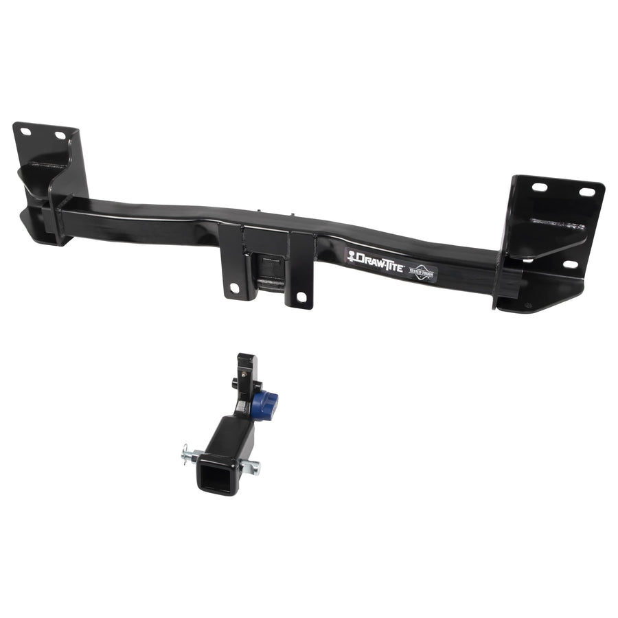 Hidden Hitch Draw-Tite 76903, Completely Hidden Trailer Hitch, 2 in. Removable Receiver, Black, Compatible with 2007 – 2018 BMW X5