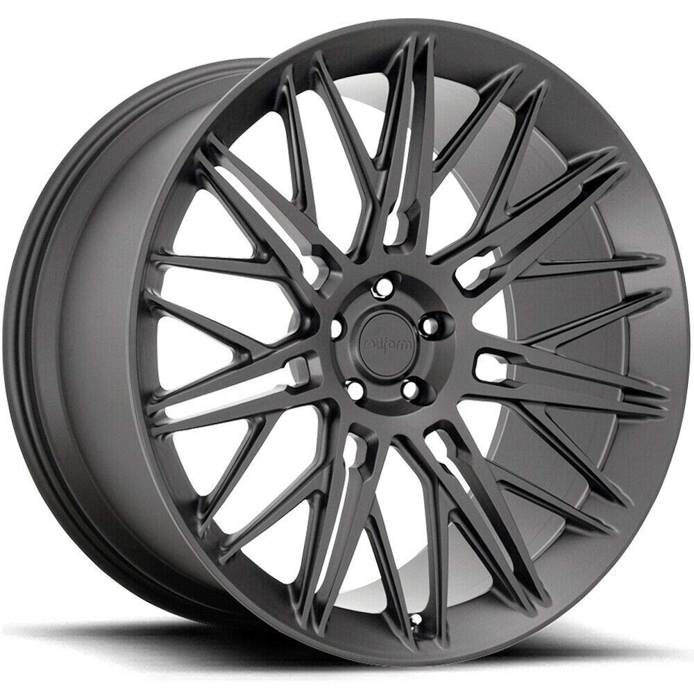 22x10 Rotiform jdr 5x112 20et 66.56mm matte anthracite wheel