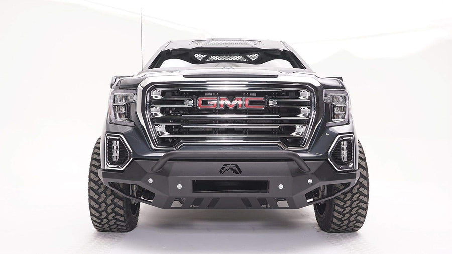 19-C Fab Fours Sierra 1500 Vengeance Front Sensor Bumper with Pre-Runner Guard (GS19-D6052-1)