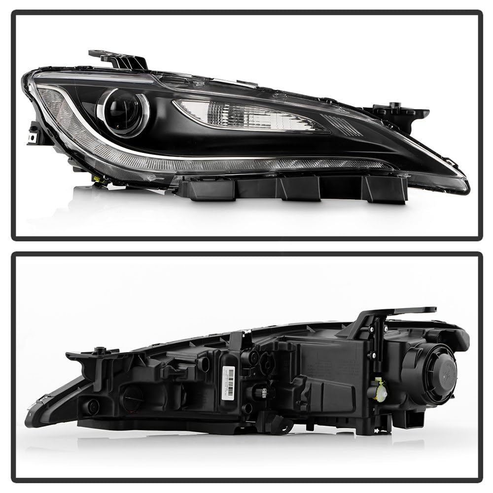 Chrysler 200 Spyder (POE) 15-17 HID w/LED DRL Chrome Trim Headlight - OE Right