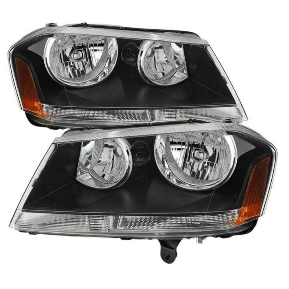 Dodge Avenger Xtune HD-JH-DA08-AM-BK Headlight