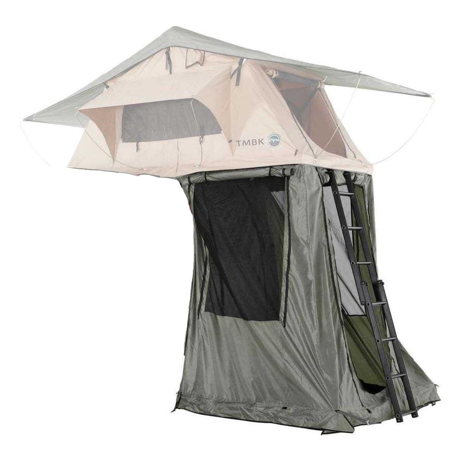 Overland Vehicle Systems Roof Top Tent Annex Green Base with Black Floor & Travel Cover TMBK