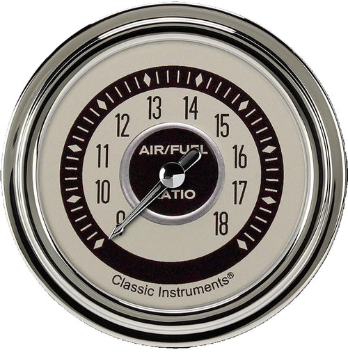 Nostalgia Classic Instruments NT394SLC 2 5/8" Air/Fuel Ratio Gauge Full Sweep