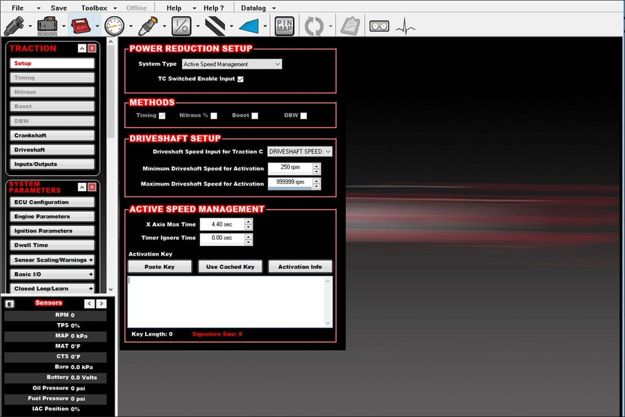 EFI Holley 555-100 Time-Based Traction Management