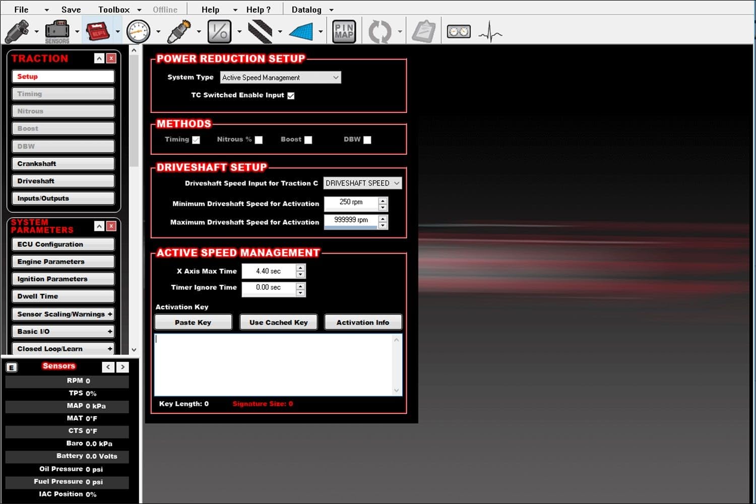 EFI Holley 555-100 Time-Based Traction Management