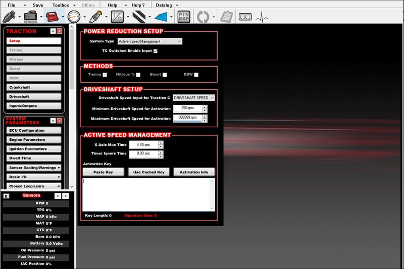EFI Holley 555-100 Time-Based Traction Management