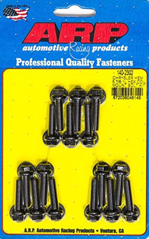 Coil Bolt Kit ARP 140-2302 (Coil Bracket 6pt Mopar 5.7/6.1L Hemi)