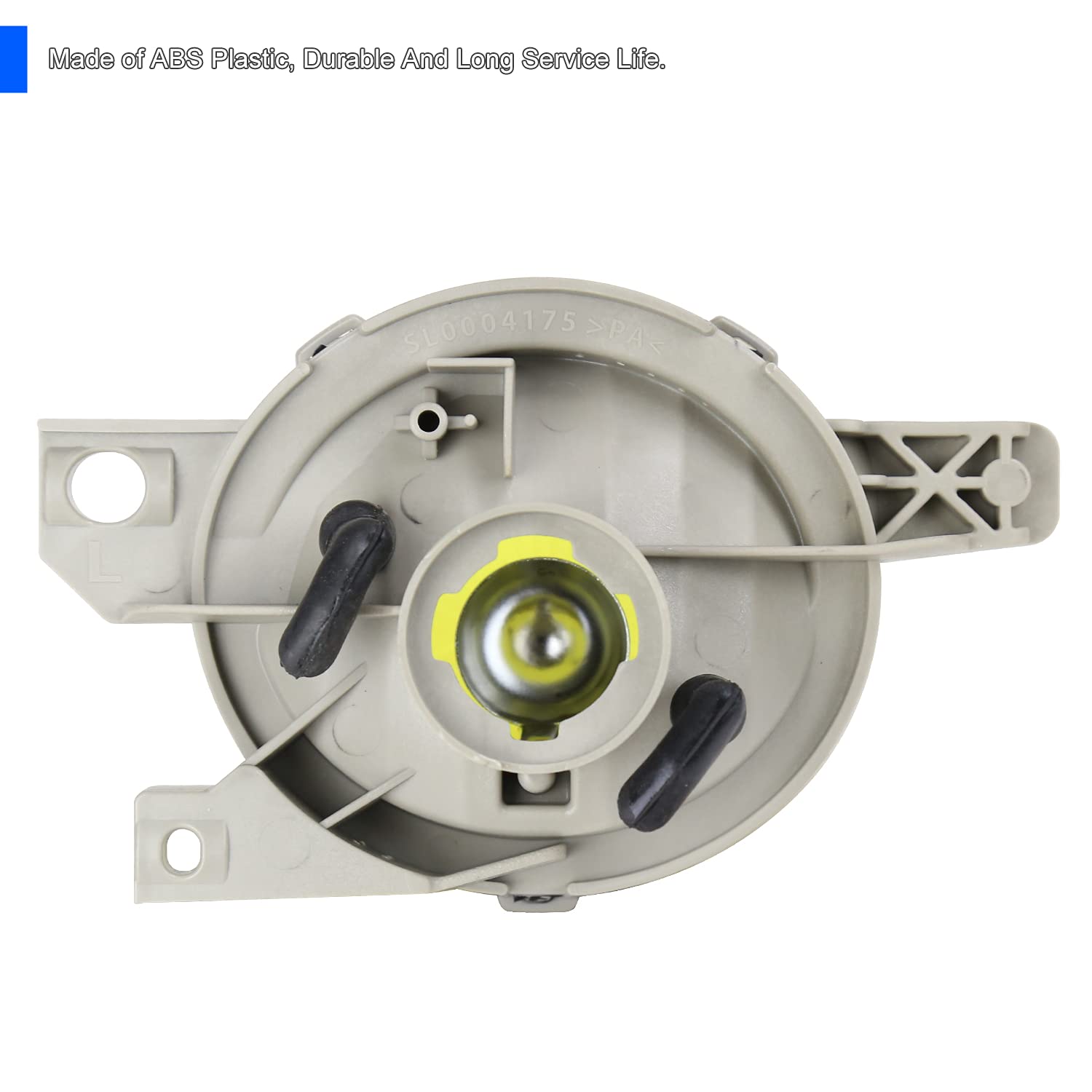 Bumper Driving Fog Lights Spec-D Tuning Yellow Compatible with 1993-1997 Honda Del Sol L+R Pair Assembly