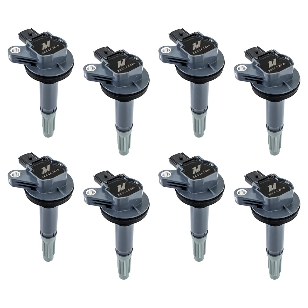 Mishimoto Compatible Ignition Coil With Ford Mustang 5.0L 2011-2016, Set of 8