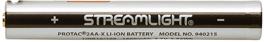 Streamlight USB-C Rechargeable Battery 88136 with Integrated Charge Port for use with The ProTac 2AA-X USB