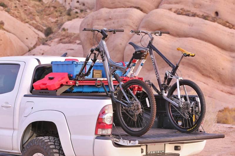 20-21 Jeep Gladiator 4WD Fabtech Cargo Rack Bike Mount Kit (FTS24263)