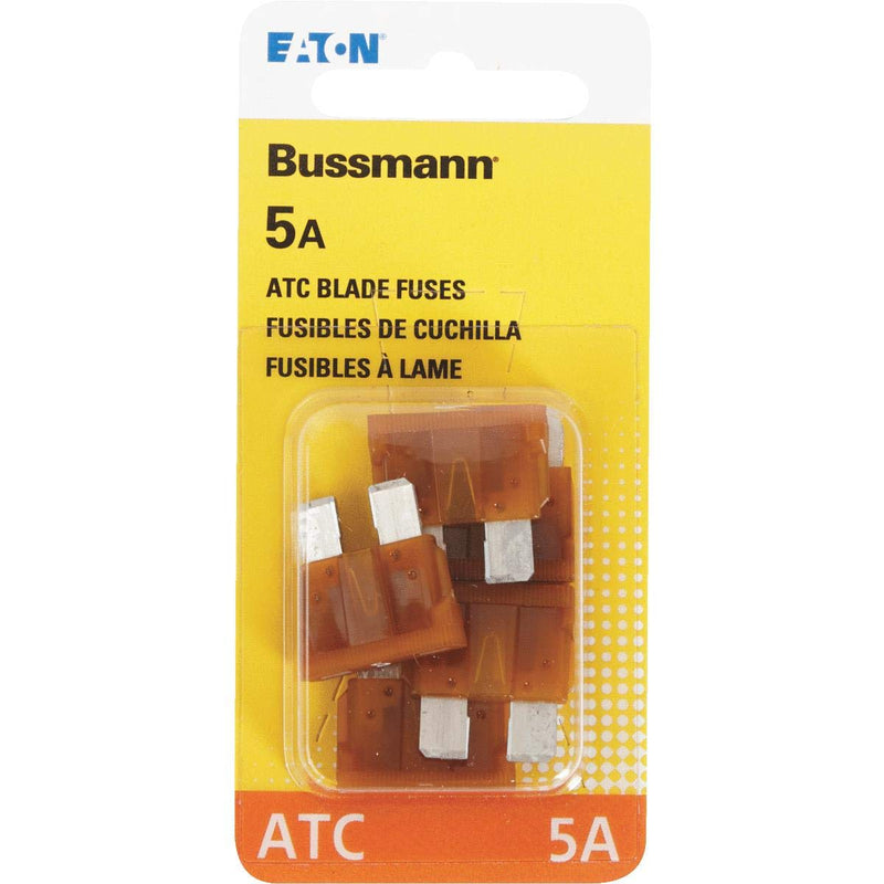 Bp/Atc-5-Rp Bussman Blade Fuse 5A 5Pk