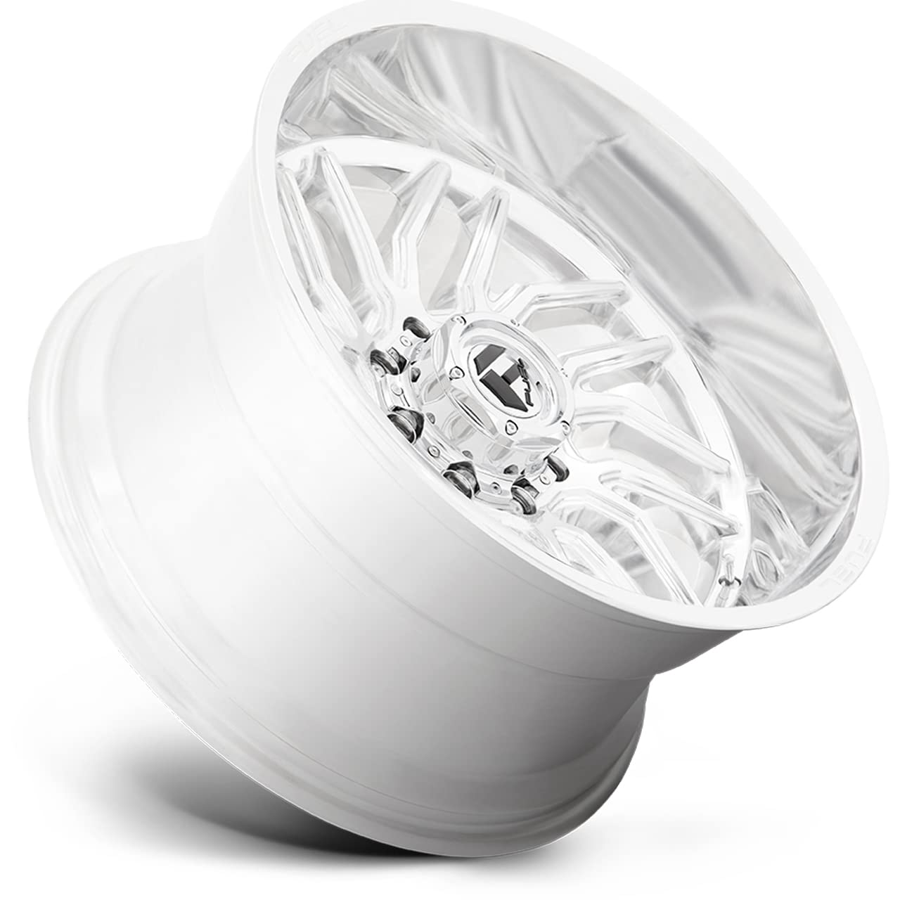 D809 HURRICANE FUEL OFF-ROAD 22X12, 6X5.5, 4.77, -44mm POLISHED MILLED - D80922208447
