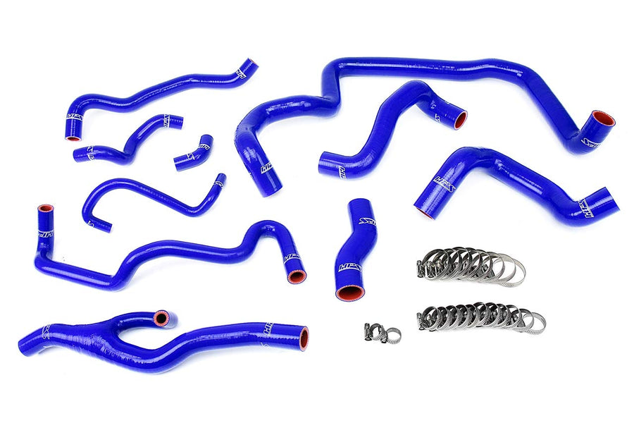 Blue HPS 57-1557-BLUE Silicone Radiator + Heater Hose