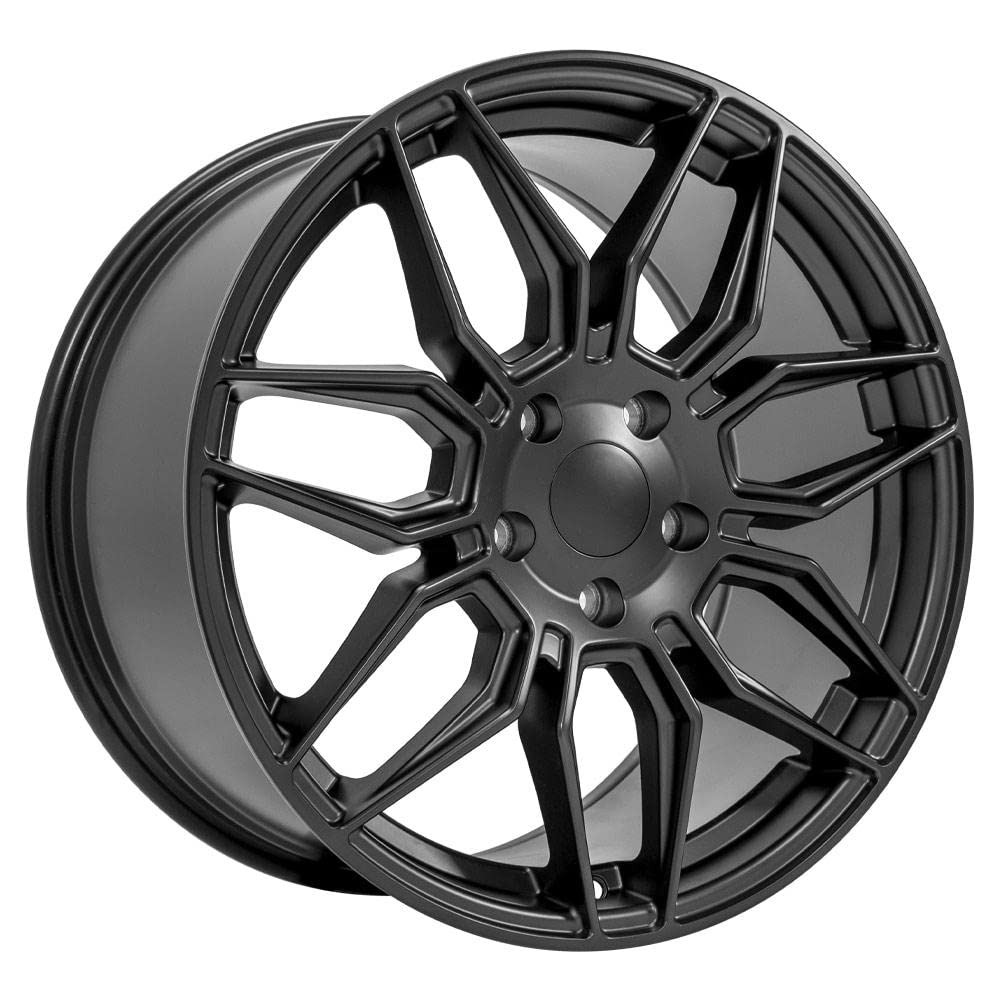 CV03C OE Wheels 19" Replica Wheel Fits Chevrolet C7 Corvette 19X10 Satin Black Wheel