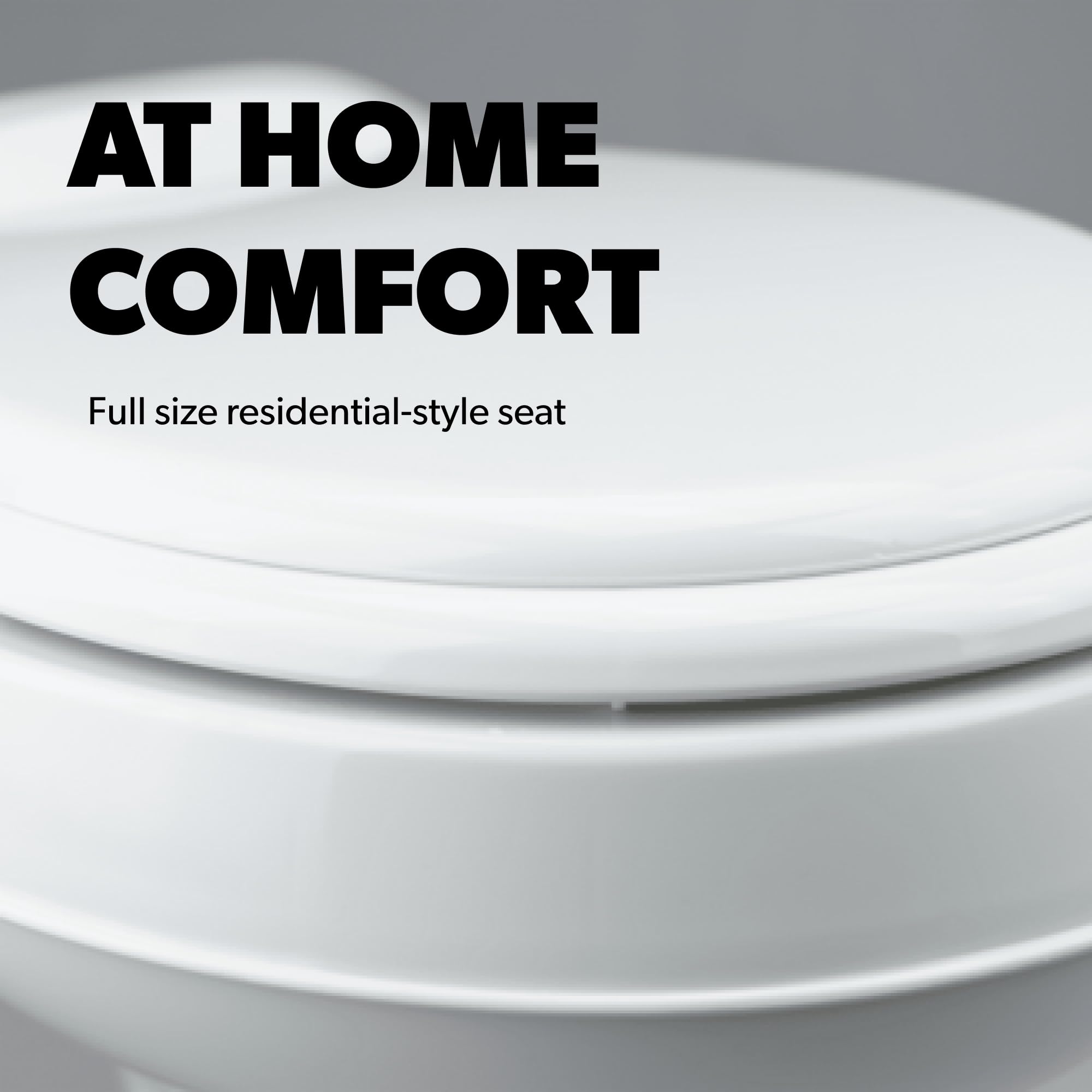 300 Series Dometic Standard Height Toilet, White
