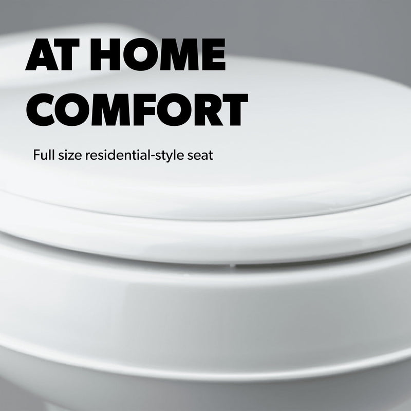 300 Series Dometic Standard Height Toilet, White