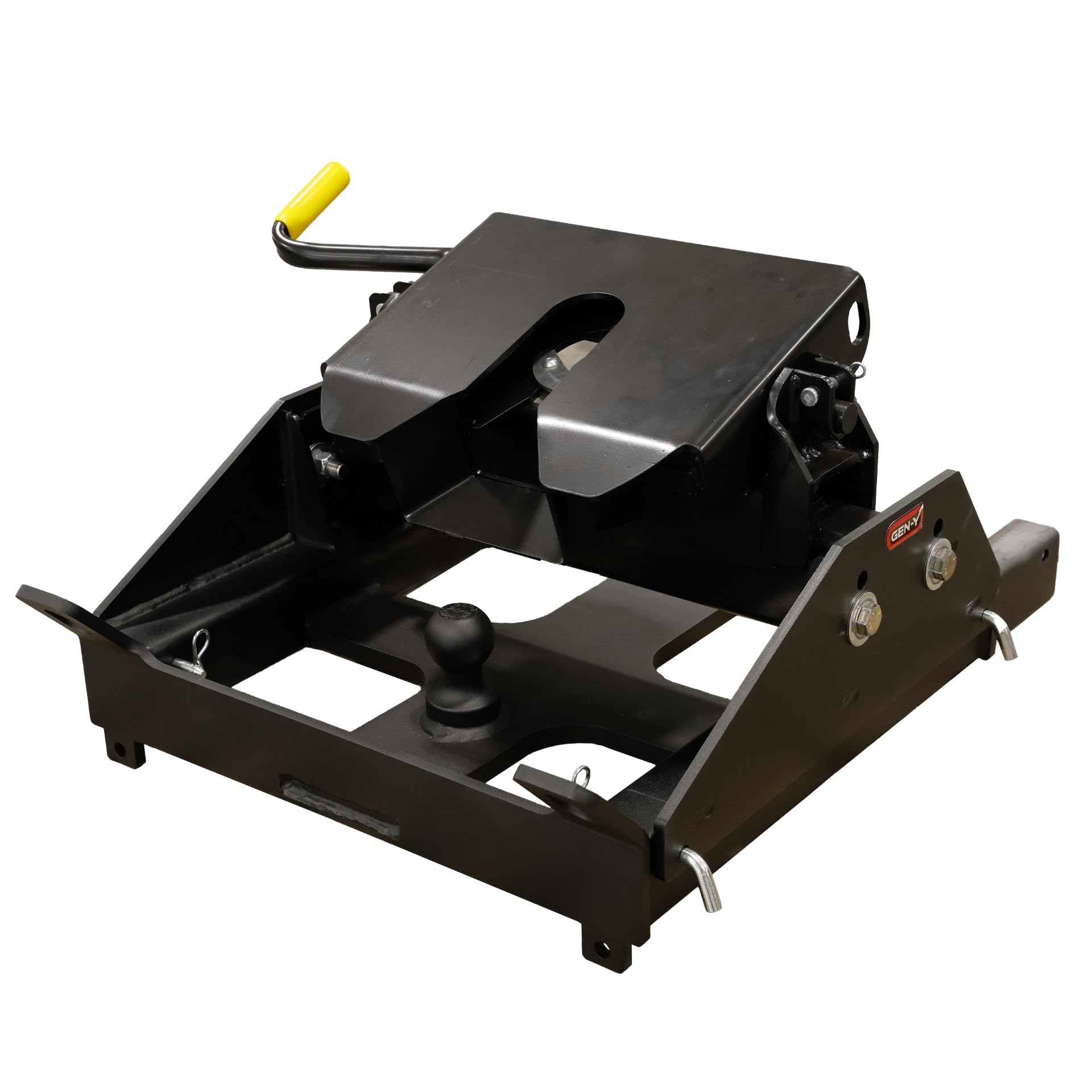 Combo Hitch GEN-Y Advantage - Complete Gooseneck & 5th Wheel System with Pullrite Head - 25K LB Towing Capacity - Maintenance-Free - Made in USA