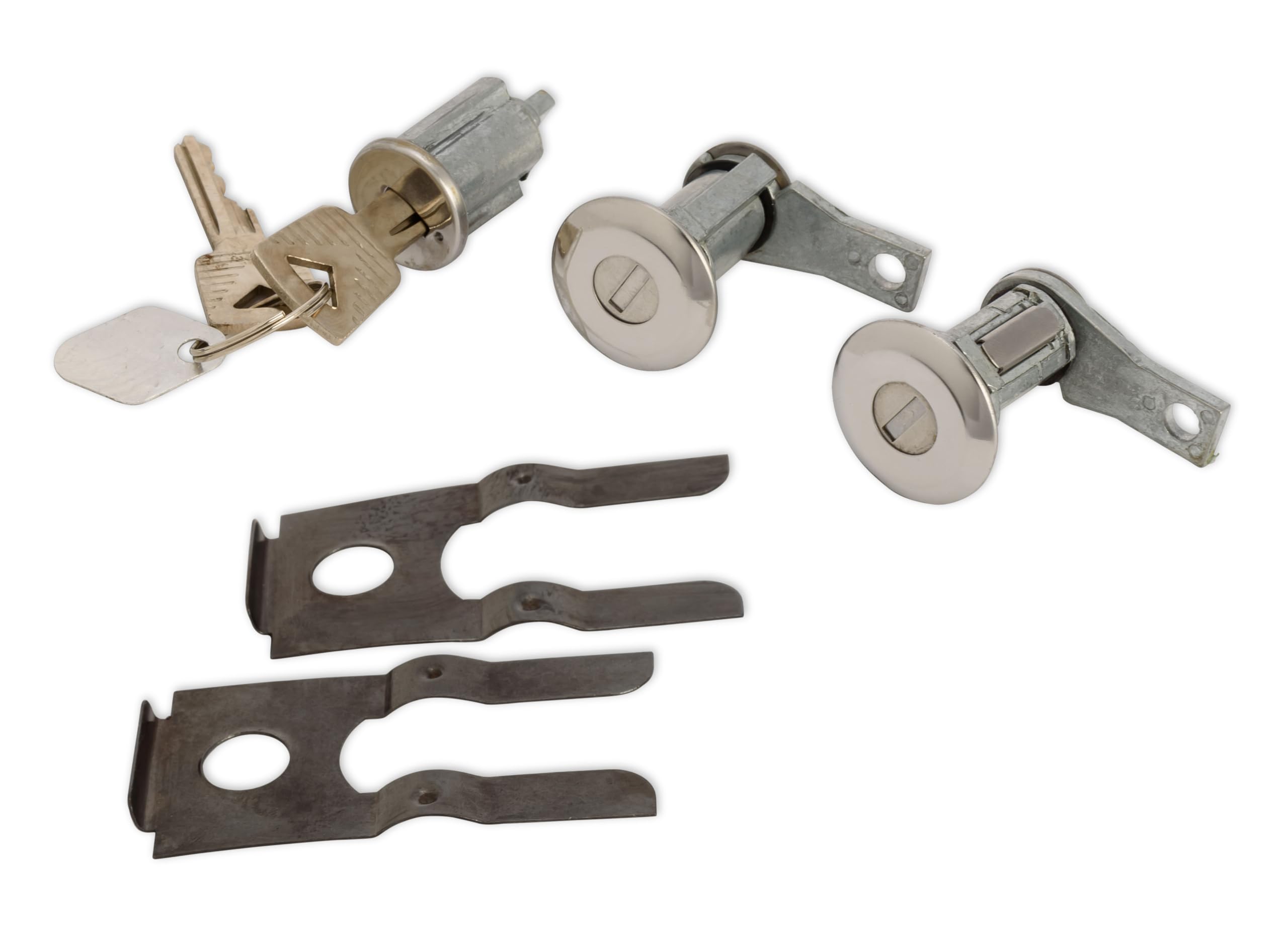 Door Lock and Ignition Set Scott Drake Compatible with 1965-1966 Ford Mustang, Model C5DZ-6222050-A