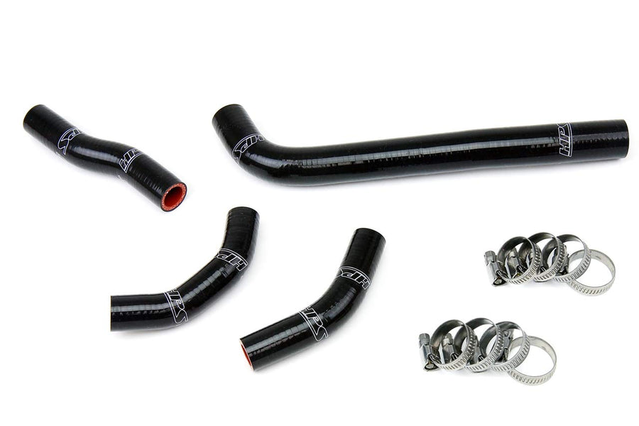 Black HPS 57-1235-BLK Silicone Radiator Coolant Hose Kit