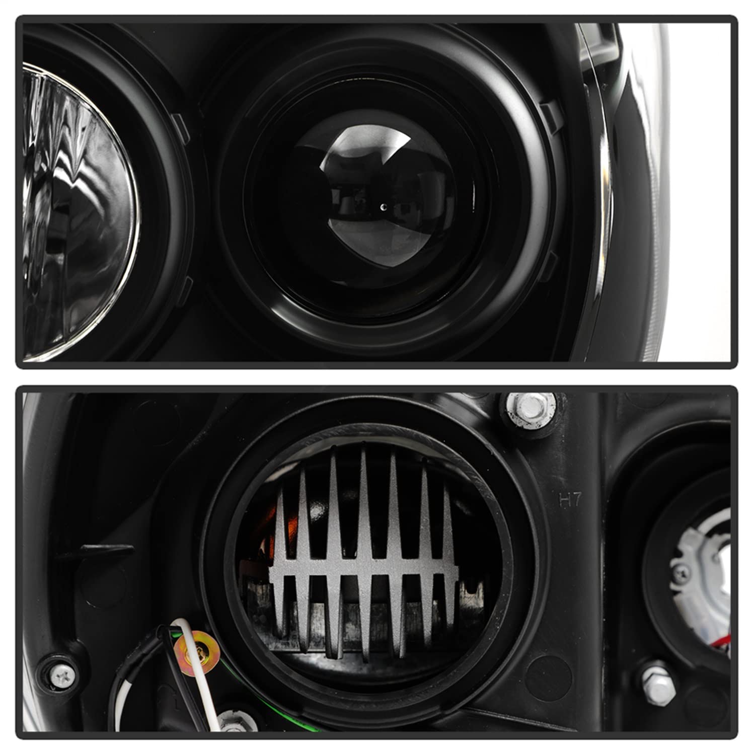 Headlights Spyder Platinum (PRO-YD-TT12PL-BK)