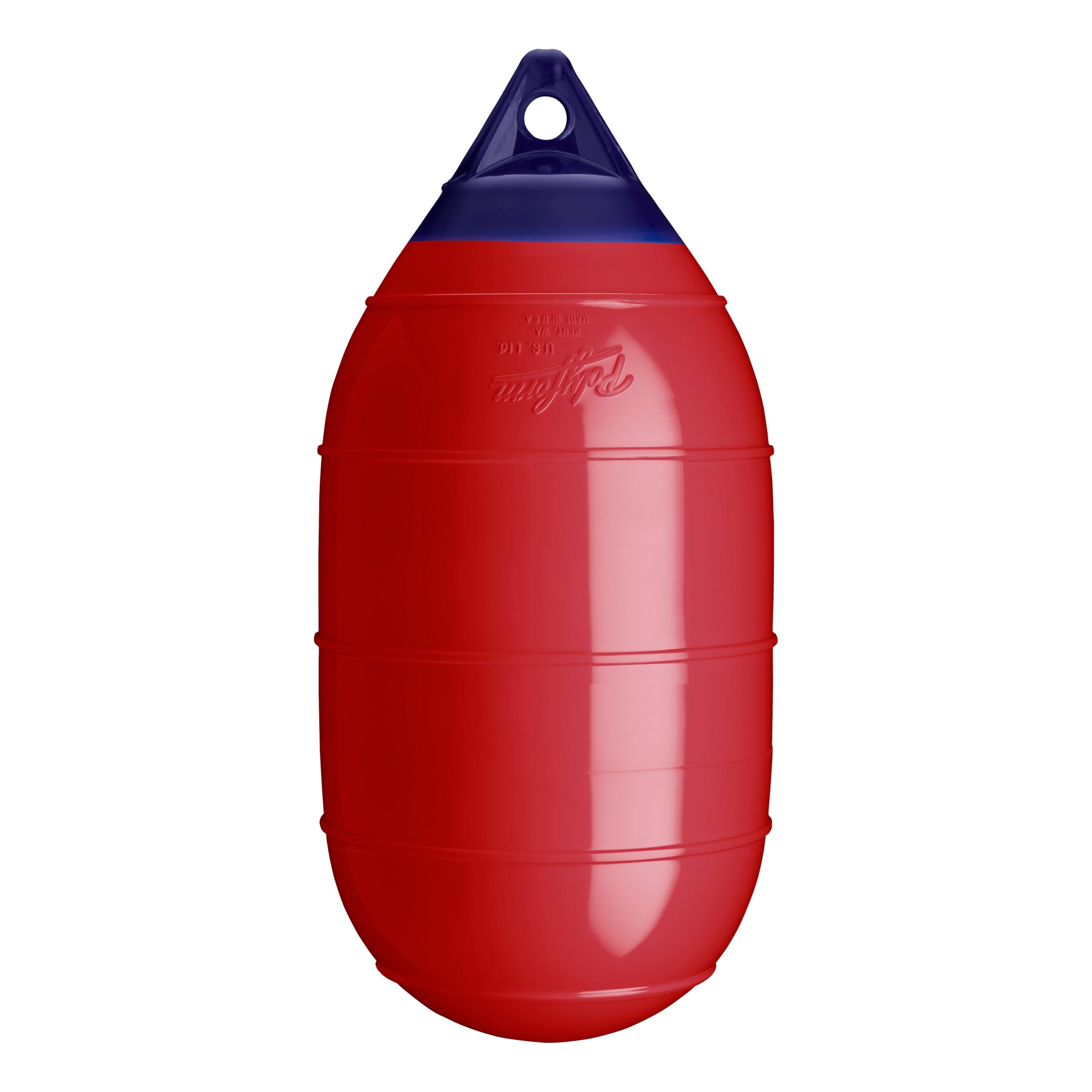 Polyform Low Drag Buoy LD-2 Standard Blue Ropehold - Classic Red Series