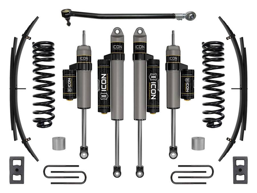 2023 ICON Ford F-250/F-350 Super Duty 4WD Diesel, 2.5" Lift, Stage 3 Suspension System w/ Expansion Packs