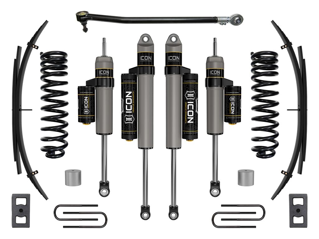 2023 ICON Ford F-250/F-350 Super Duty 4WD Gas 2.5" Lift, Stage 3 Suspension System w/ Expansion Packs