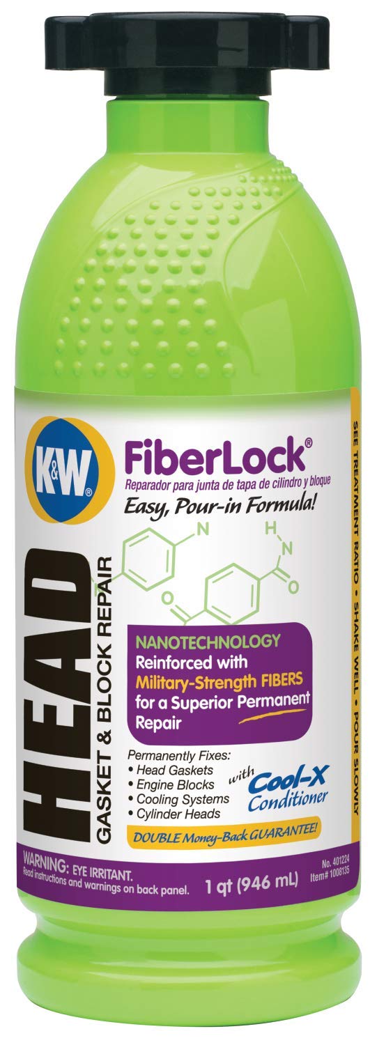 FiberLock K&W 401224 Head Gasket & Block Repair - 32 Fl Oz