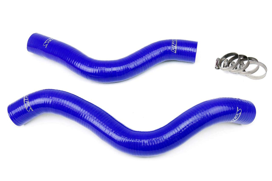 Blue HPS 57-1038-BLUE Silicone Radiator Coolant Hose Kit