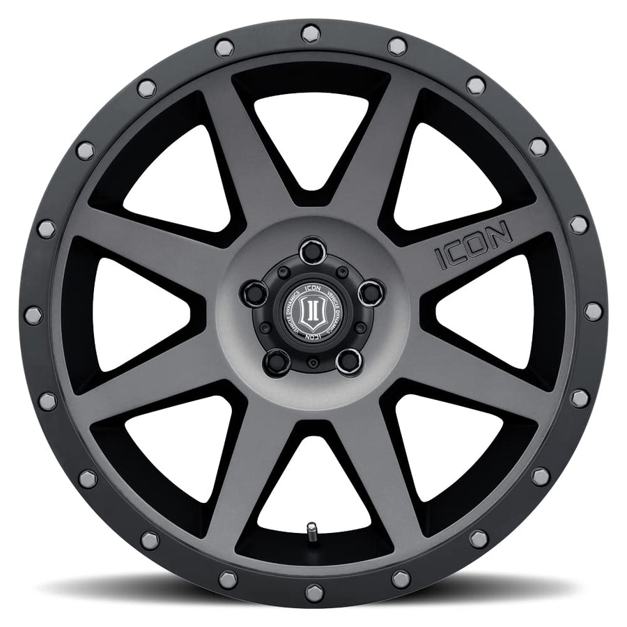 Titanium ICON Alloys Rebound, 20 x 9/5 x 150, 16mm Offset, 5.625" BS, 1820905556TT