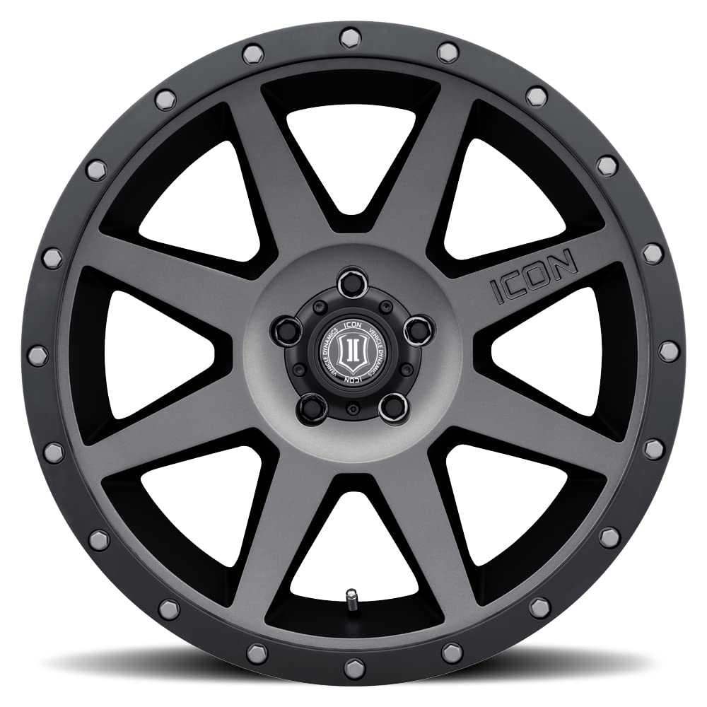 ICON Alloys Rebound, 20 x 9/6 x 135, Titanium, 16mm Offset, 5.625" BS, 1820906356TT
