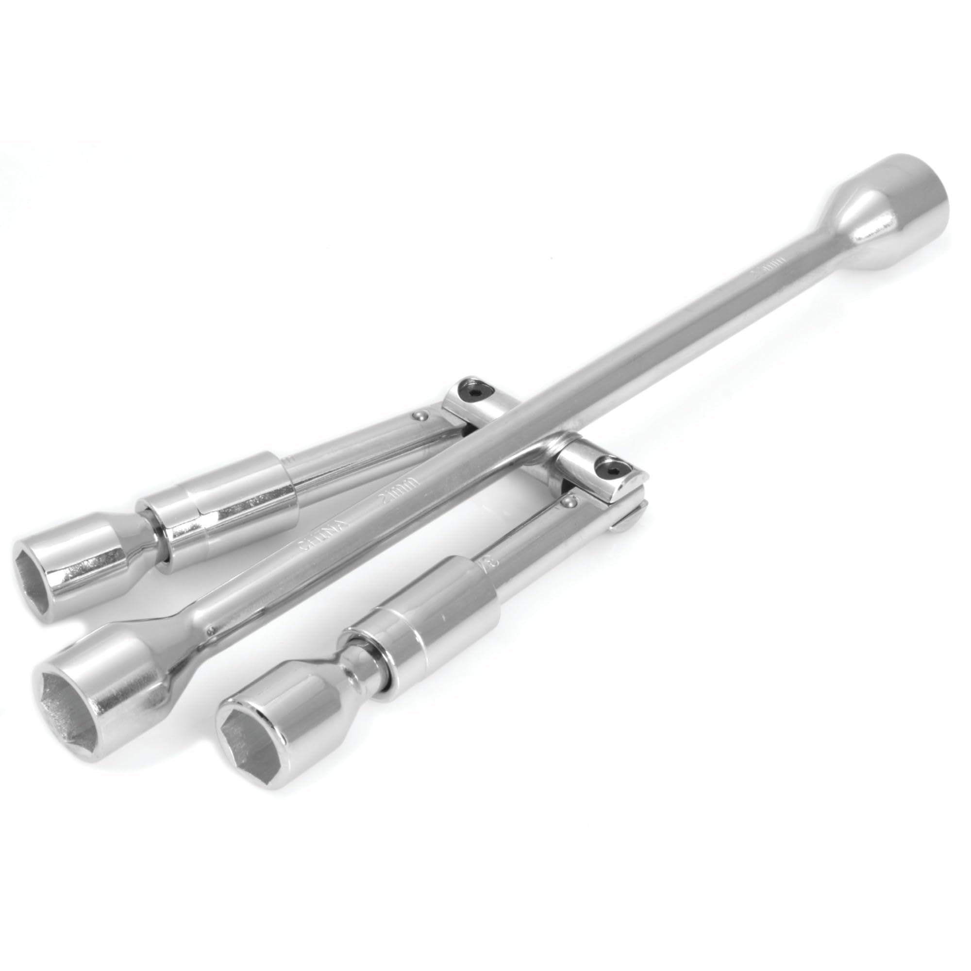 4-Way Performance Tool Universal Folding Lug Wrench, 4-Way Cross Wrench