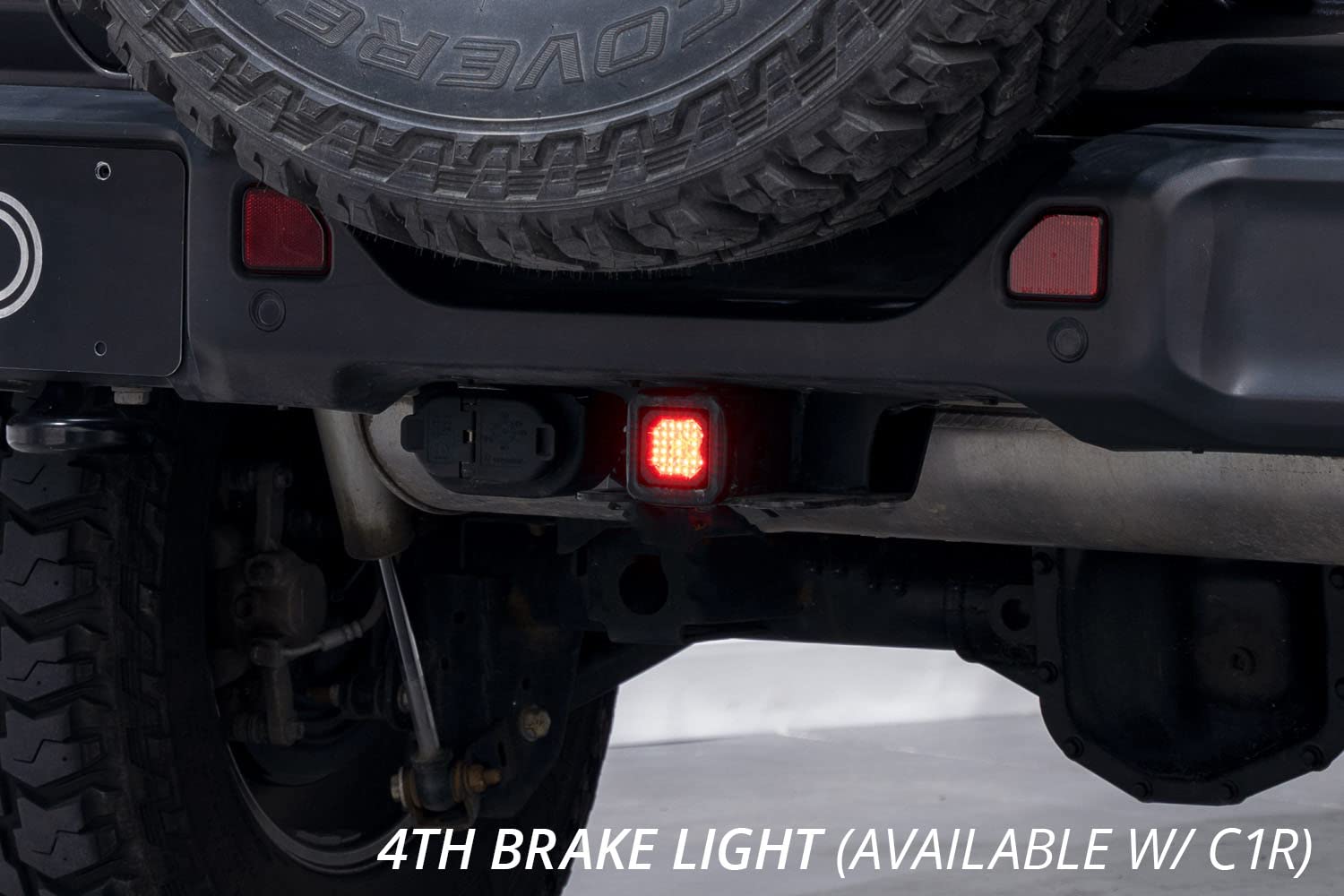 HitchMount Diode Dynamics Reverse Light Kit compatible with Jeep Wrangler 2018-2026, C1