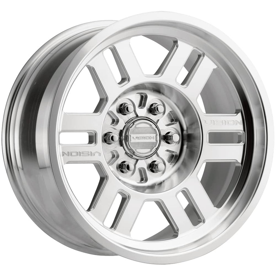 Custom Wheel Vision 398 MANX FORGED - 17x9.5, -18 Offset, 6x165.1 Bolt Pattern, 110mm Hub - Machined Rim