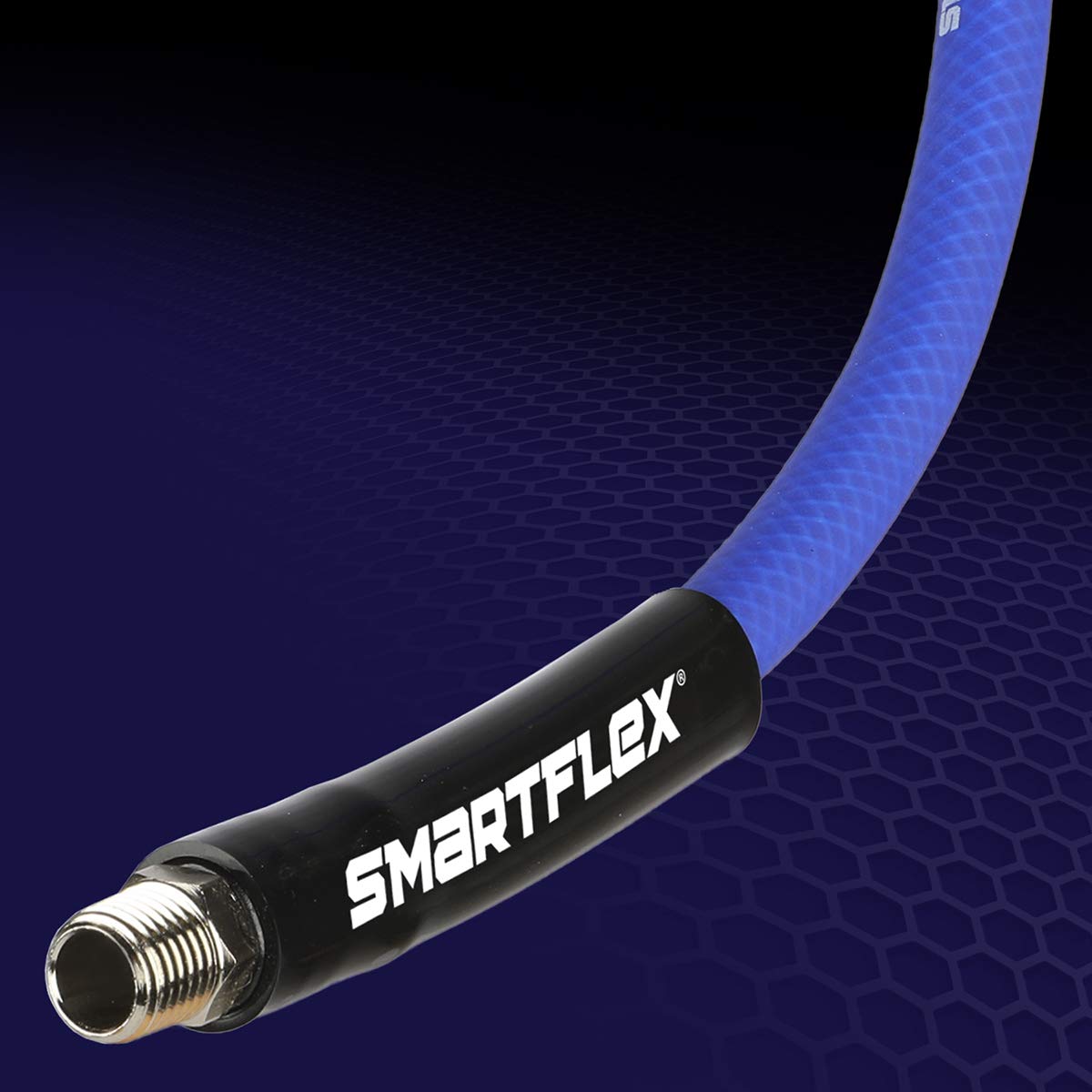 Air Hose SmartFlex, 3/8 in. x 25 ft, Hybrid, Blue - HSF3825BL2