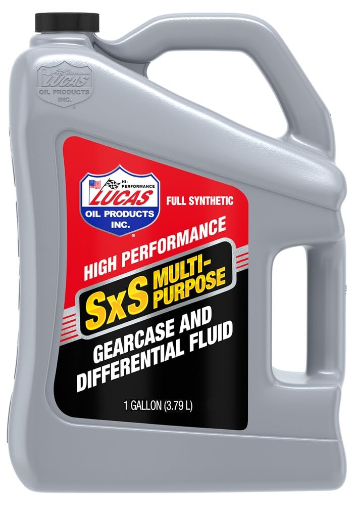 Synthetic SXS Milto-Purpose Gearcase & Differential Fluid Lucas Oil, 1 Gallon (Pack of 1)