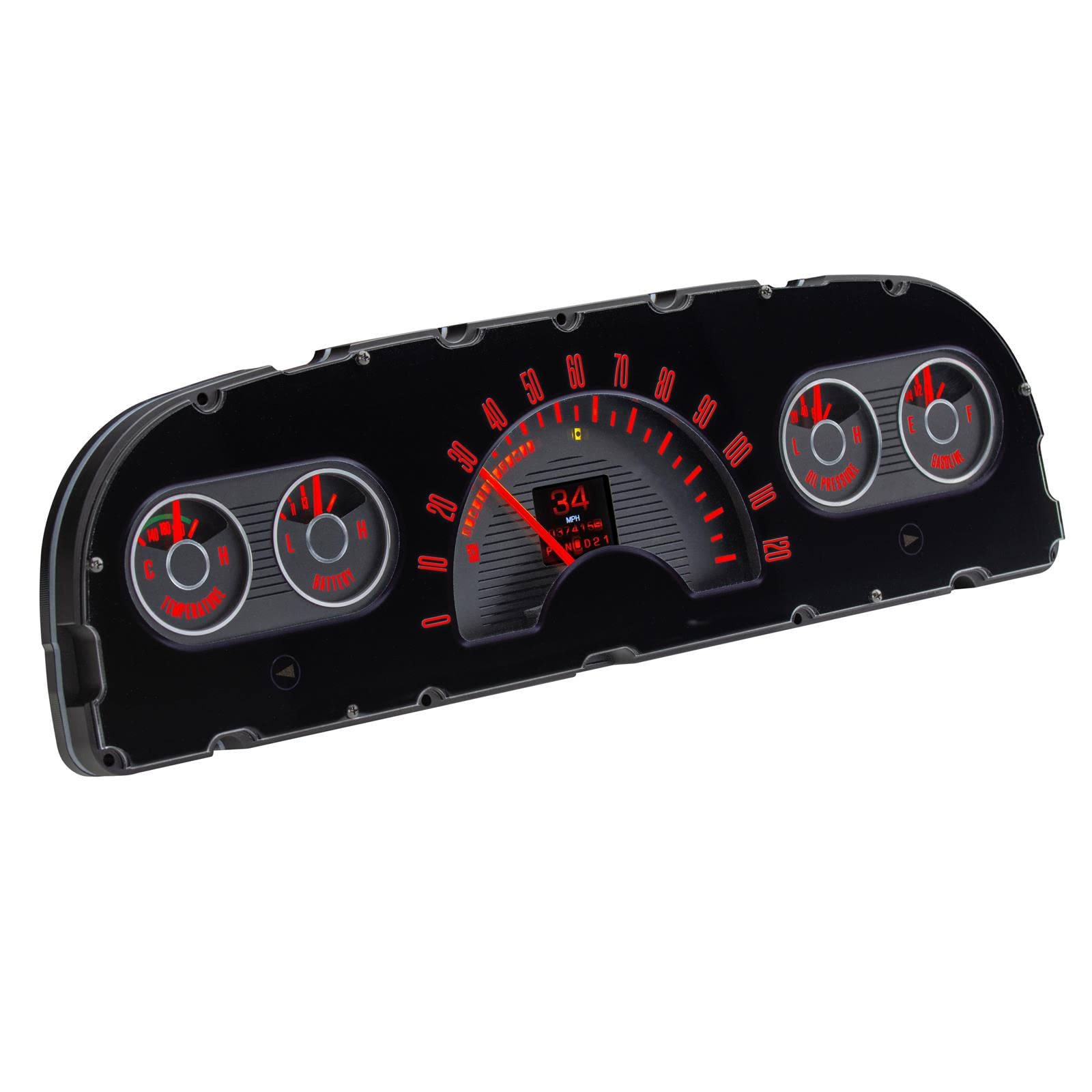 Dakota Digital Retrotech RTX-60C-PU-X Gauge Instrument System Compatible with 1960-63 Chevy Pickup