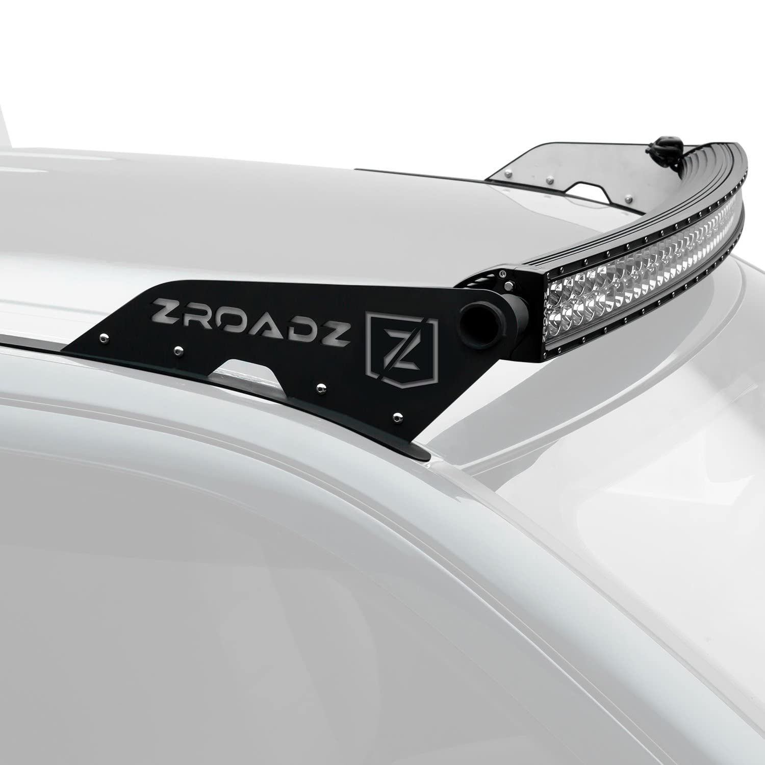 ZROADZ LED Bar Front Roof Mounted Kit - Compatible w/ 2019-2022 Dodge Ram 1500 Complete Kit with Mounting Brackets, 50 Inch Curved Light bar & Wiring Harness- PN #Z334571-KIT-C