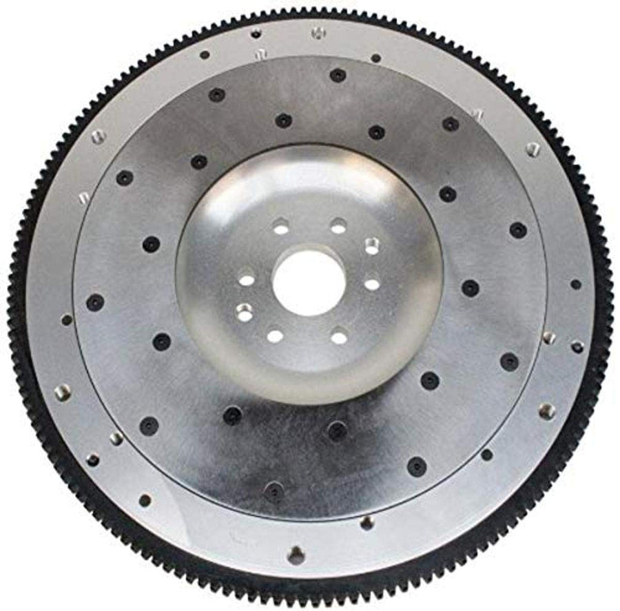 12 lb. PRW 1928100 SFI 6061 T-6 Billet Aluminum 164T 6-Bolt Flywheel with 1045 Steel Friction Plate for Ford 4.6L Modular V8