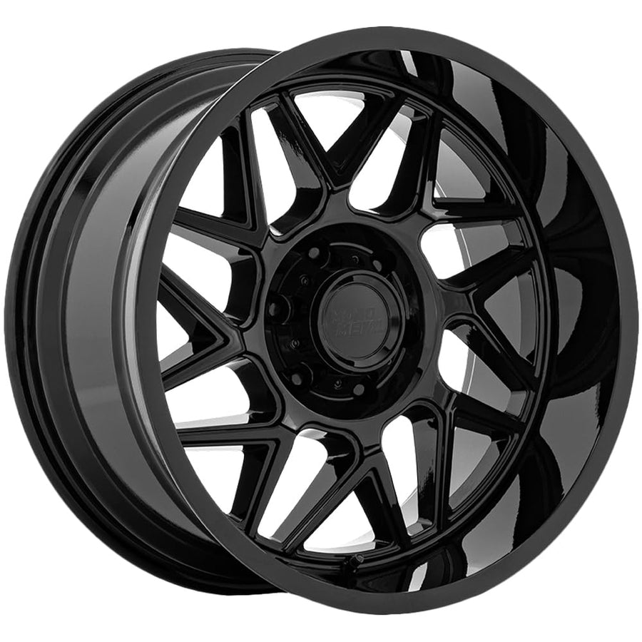 20X9 Moto Metal 8X170 5.04 1mm GLOSS BLACK - MO812BX20908701