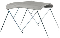 Carver 3-Bow A5469TB-10 Bimini Top with Boot, Gray 54" x 6' x 67-72"