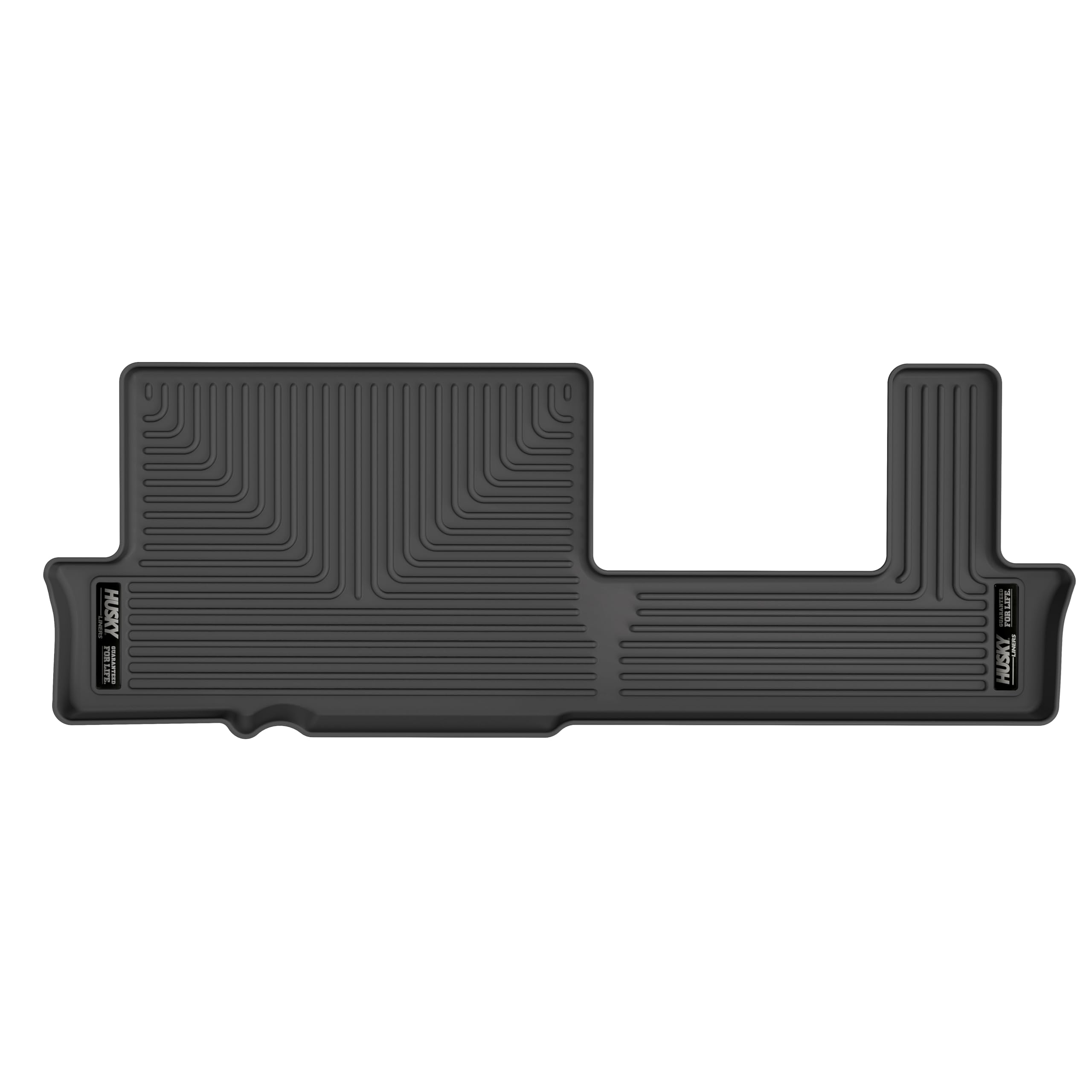 Weatherbeater Husky Liners Floor Mats | Fits 2021-2026 GMC Yukon, Chevrolet Tahoe, Cadillac Escalade with 2nd Row Bench Seats | 3rd Row, 1-pc Black - 14241