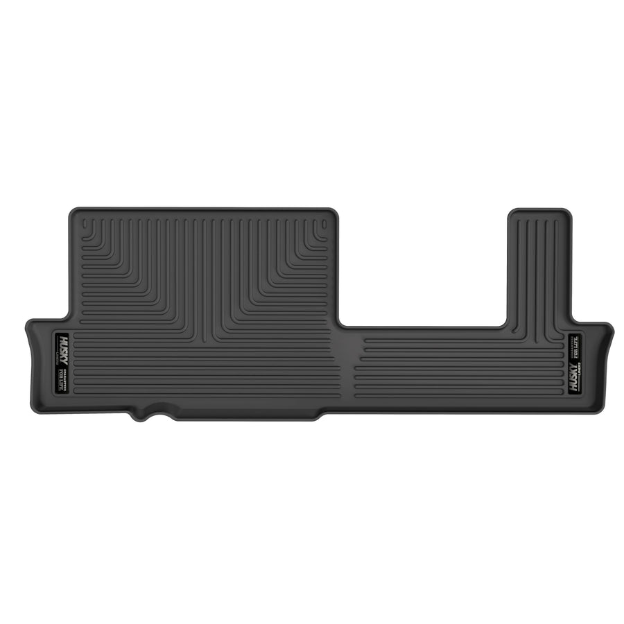 Weatherbeater Husky Liners Floor Mats | Fits 2021-2026 GMC Yukon, Chevrolet Tahoe, Cadillac Escalade with 2nd Row Bench Seats | 3rd Row, 1-pc Black - 14241