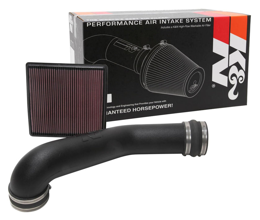 K&N Cold Air Intake Kit: High Performance, up to 10.1HP Increase / 10.4TQ: 50-State Legal: Compatible with 2018-2020 FORD F150, 57-9036