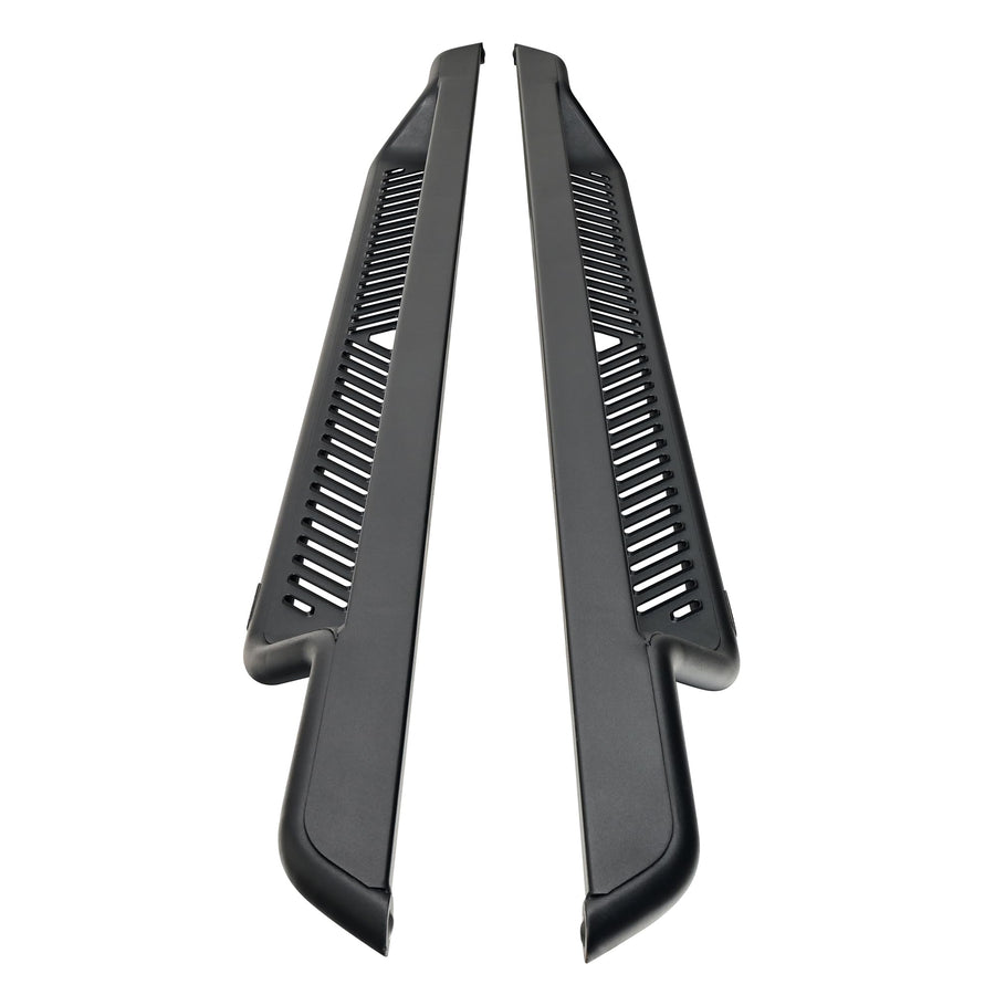 Westin Outlaw Step Boards, 4 in Drop, Steel, Black Textured Powder Coat, Crew Cab, Compatible with Ford Fullsize Truck 2015-25, Pair